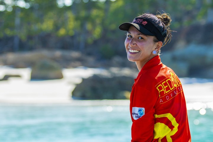 a person wearing a hat